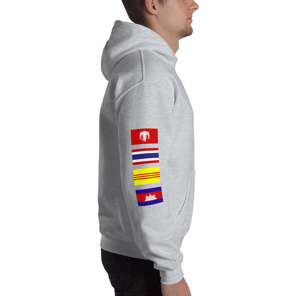 Southeast Flags Sleeve Hit Hoodie