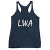 Laotians With Attitude (L.W.A) Women's Racerback Tank