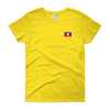 Laos Flag Pocket Hit Women's t-shirt