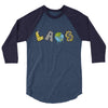 LAOS Shine 3/4 sleeve raglan shirt