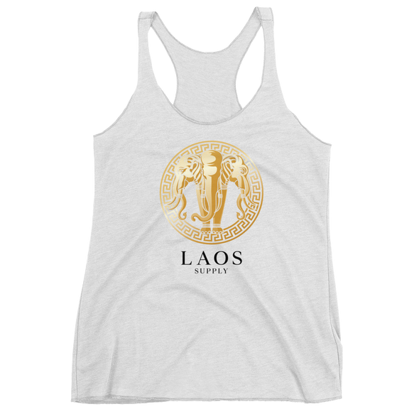 Laos Supply Elephant Women's Racerback Tank