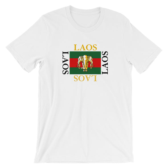 Laos Elephant Stripe T-Shirt