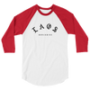 Laos Worldwide OG 3/4 sleeve raglan baseball shirt