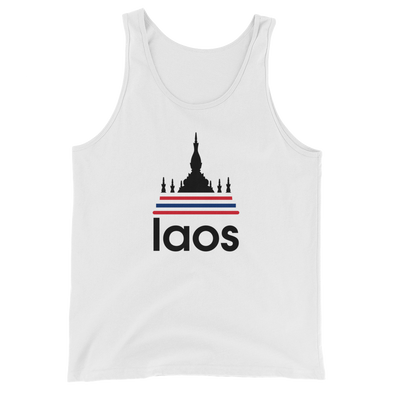 Laos Temple Stripes Tank Top