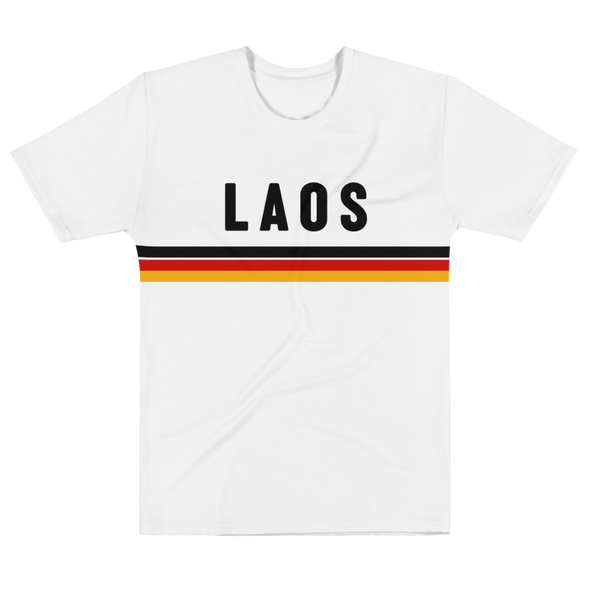Laos Stripe All-Over Men's T-shirt