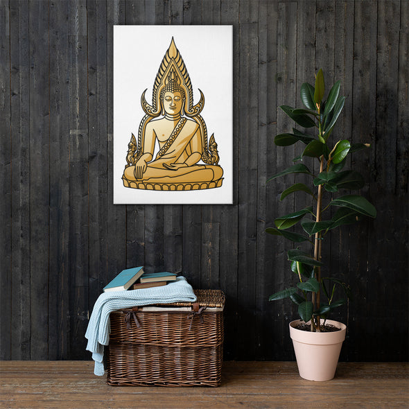 Golden Buddha Canvas
