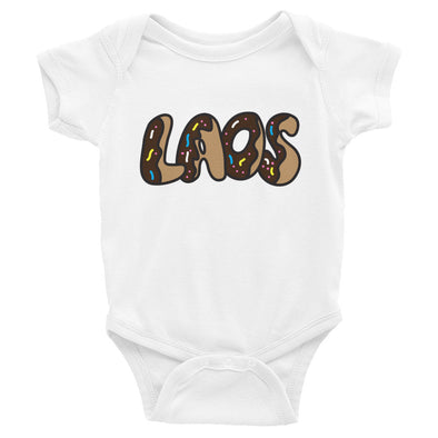 Laos Donut Brown Infant Bodysuit