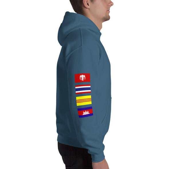 Southeast Flags Sleeve Hit Hoodie