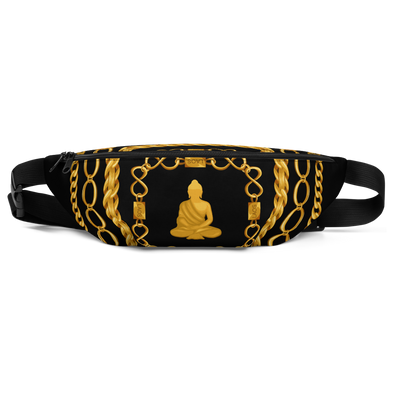 Gold Chain Buddha Fanny Pack