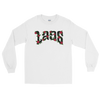 Laos Script Rose Men’s Long Sleeve Shirt