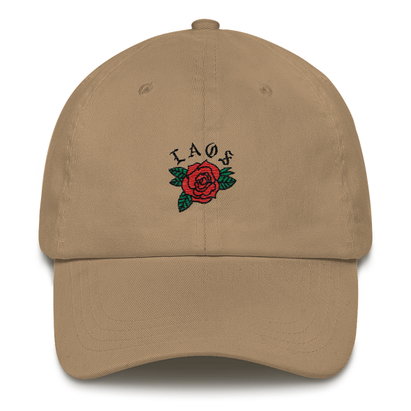 Laos Rose Logo Dad hat