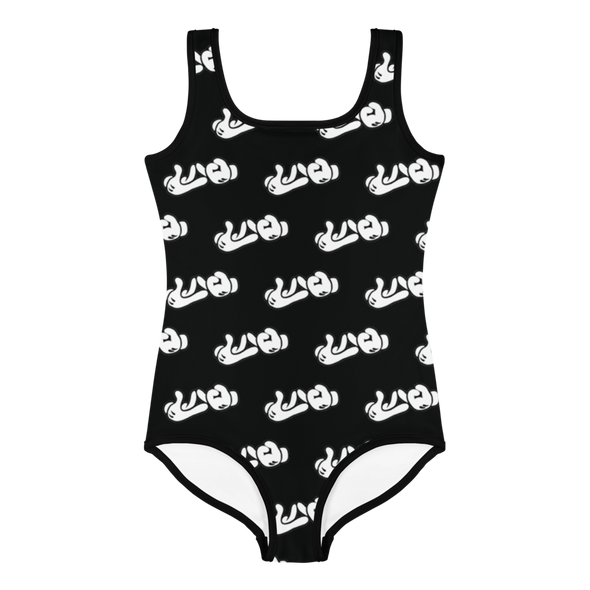 LAO Hand Sign All-Over Print Kids Swimsuit