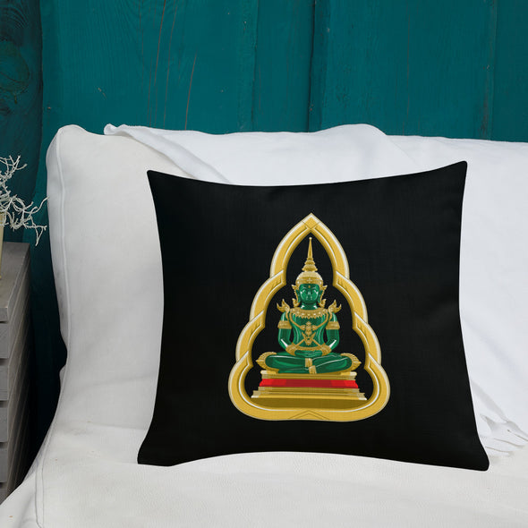 Emerald Buddha Premium Pillow