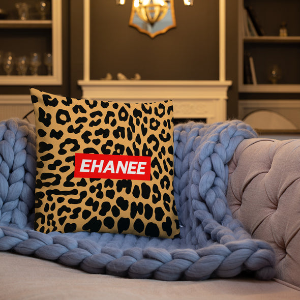 EHANEE Cheetah Print Premium Pillow