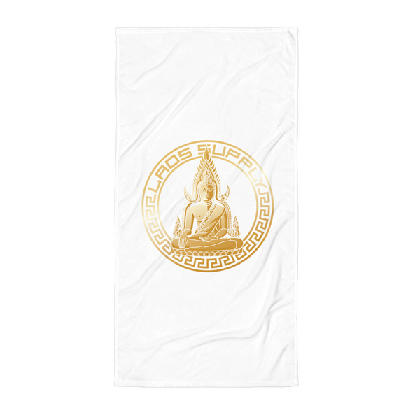 Golden Buddha Beach Towel