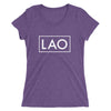Lao Border Outline Ladies' t-shirt