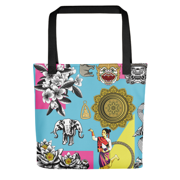 Lao Culture All-Over Tote bag