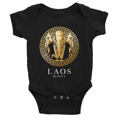 Laos Supply Elephant Infant Bodysuit