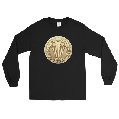 Gold Lan Xang Seal Long Sleeve T-Shirt