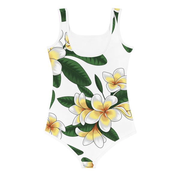 Dok Champa All-Over Print Kids Swimsuit