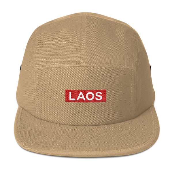 Laos Box Logo Five Panel Cap