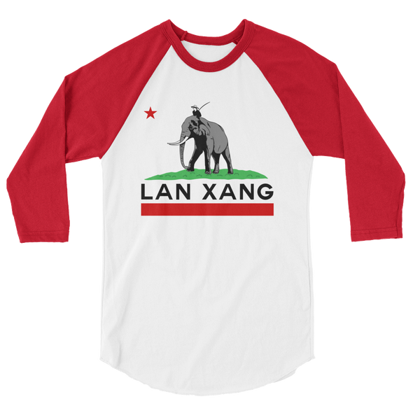 Lan Xang Republic Men's 3/4 sleeve raglan shirt