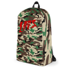 Laos Brown Camo All-Over Backpack