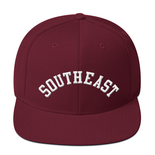 Southeast Collegiate Snapback Hat