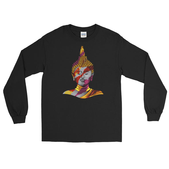 Buddha Paint Long Sleeve T-Shirt