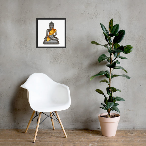 That Luang Buddha Framed poster