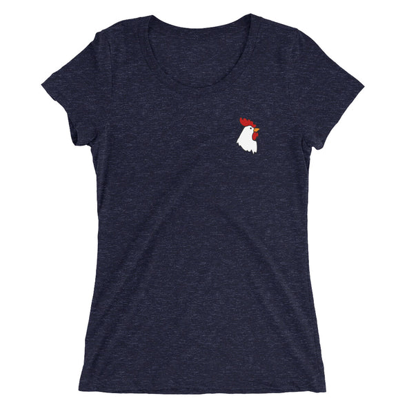 Chicken Head Ladies T-Shirt