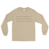 Lao Alphabet Men’s Long Sleeve Shirt