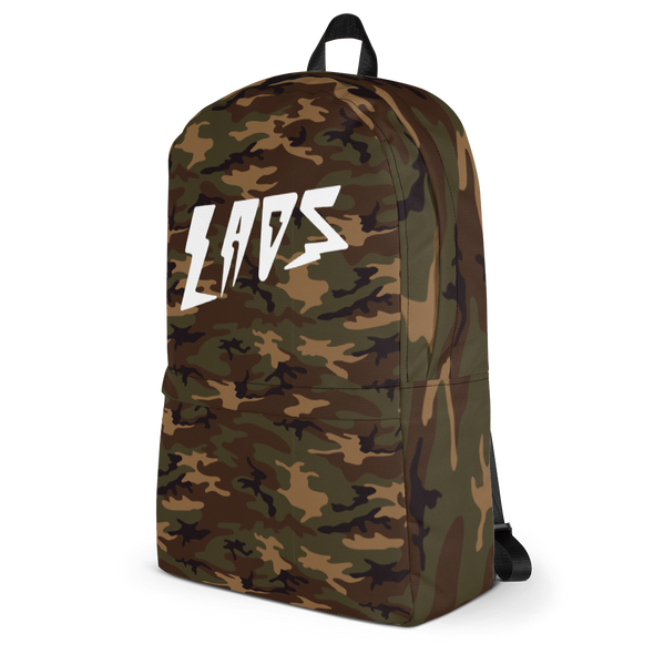 Laos Woodland Camo All-Over Backpack
