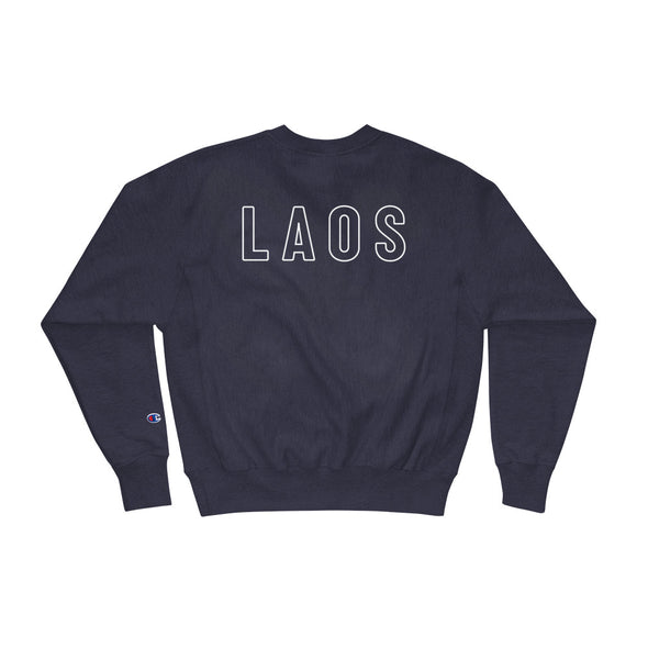 Laos Outline Champion Sweatshirt