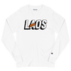 Laos Sash Clout Men's Champion Long Sleeve Shirt