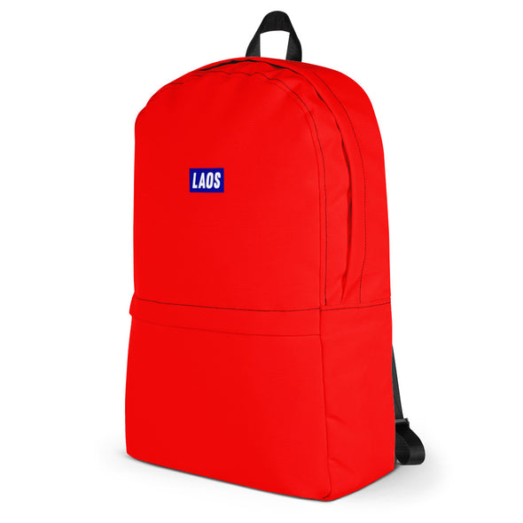 Laos Supply Red Backpack