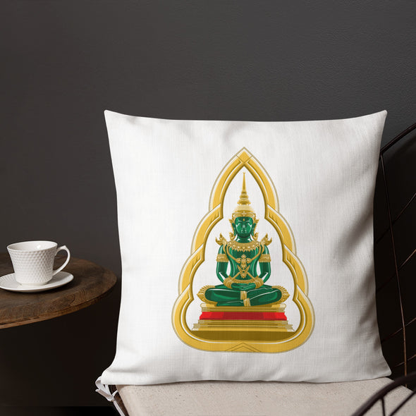 Emerald Buddha Premium Pillow