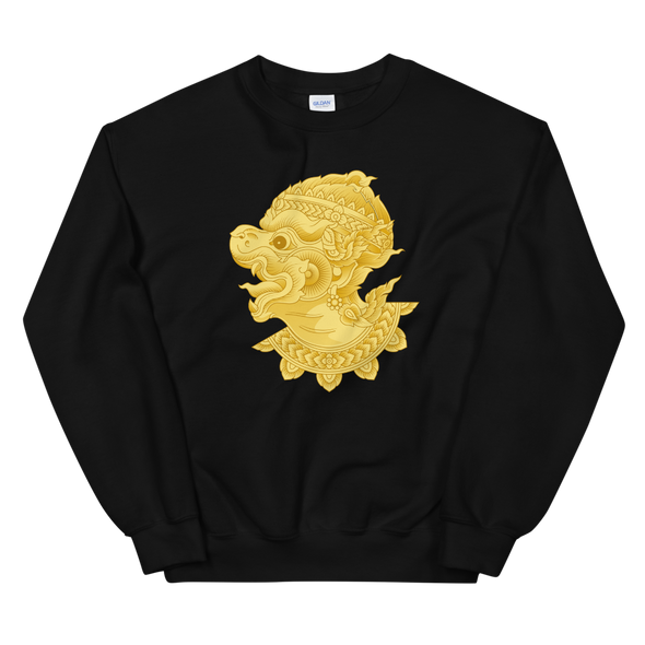 Hanuman Gold Sweatshirt (Collab with Addiction Tattoo)