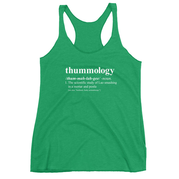 Thummology Women's Racerback Tank (IamSaeng)