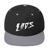 Laos Bolt Logo Snapback Hat (3D Puff Embroidery)