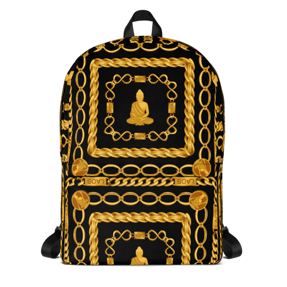 Gold Chain Buddha Backpack