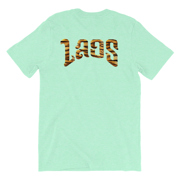 Laos Tiger Stripe Back Hit T-Shirt