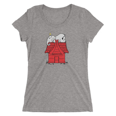 Elephant Snoopy Ladies t-shirt