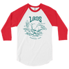 Lao Rice Farmer 3/4 sleeve raglan shirt