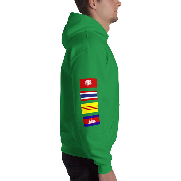 Southeast Flags Sleeve Hit Hoodie