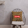 EHANEE Cheetah Print Premium Pillow