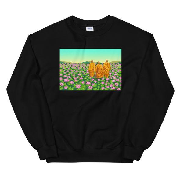 Monk March Lotus Field Sweatshirt