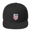Lao Stripe Seal Snapback Hat