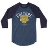 Culture 3/4 sleeve raglan shirt