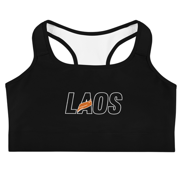 Laos Sash Outline Sports bra
